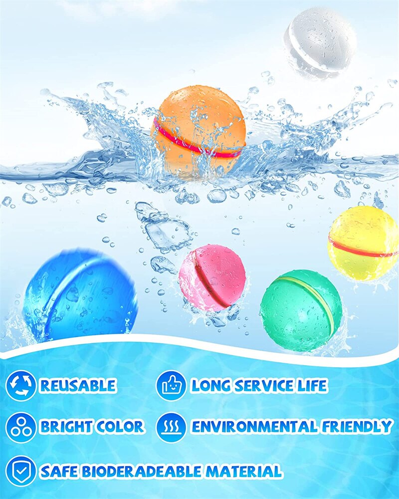 Reusable Magnetic Water Balloons